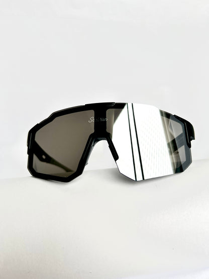 Pulse Óculos Esportivo para Corrida e Bike com Lentes Espelhadas